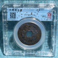 兴朝通宝背五厘